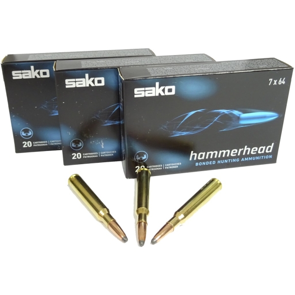 Amunicja kal. 7x64 Sako Hammerhead 11,0g